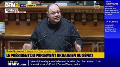 Ukraine: "La capitulation n'a jamais été une option", pour le président du Parlement ukrainien