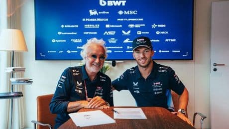 OFICIAL: Pierre Gasly renueva con Alpine hasta 2028