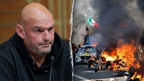 Fetterman calls out 'anarchy' in LA, noting that Dems forfeit 'moral high ground' by failing to decry violence