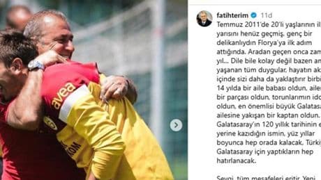 Fatih Terim, Fernando Muslera’ya veda etti