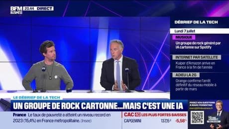 Un groupe de rock cartonne... mais c'est une IA - 07/07