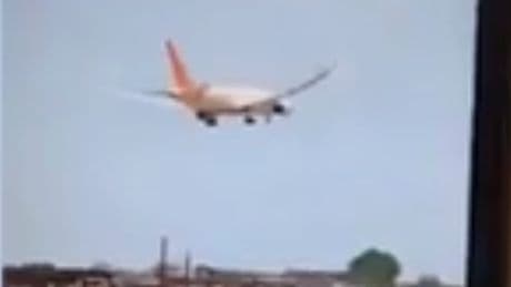 Watch: Moment London-bound Air India flight crashes shortly after take-off