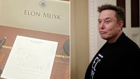 Elon Musks „Top Secret“-Notiz wird online verspottet: „Selbst geschrieben“