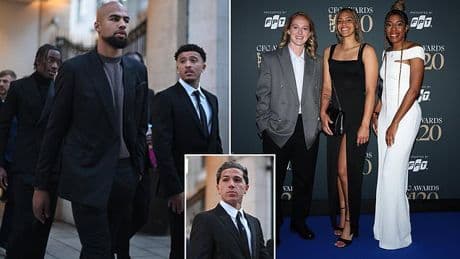 Chelsea fans call out star who dressed 'as a janitor' at the club's glitzy end-of-season awards party while team-mates donned their best suits