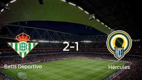 El Betis Deportivo se lleva tres puntos tras derrotar 2-1 al Hércules