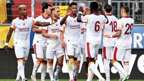 Galatasaray Avusturya kampını galibiyetle kapadı