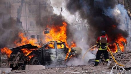 Trump blames Zelenskyy for starting Ukraine war - a day after dozens killed in Russian missile strikes