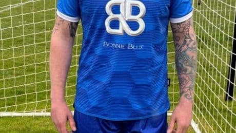 Non-league club sponsored by Bonnie Blue forced to RETRACT kit and crowdfund for a new one over FA rule