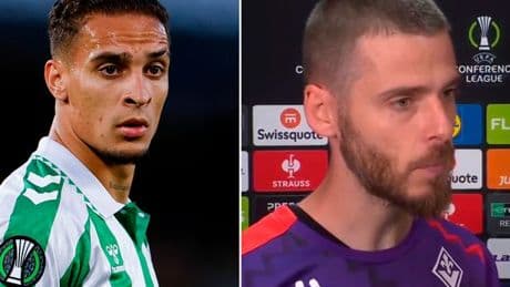David De Gea fires dig at Antony as ex-Man Utd team-mate gets one over on him