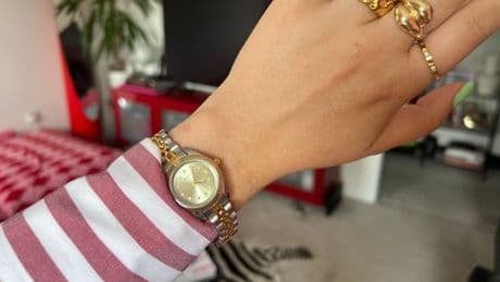 My £45 two-tone watch looks just like Zara Tindall’s £11.7k Rolex