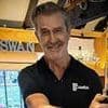 Huge Hollywood star trades acting for pulling pints as he volunteers at his local Wiltshire pub - but can YOU guess who it is?