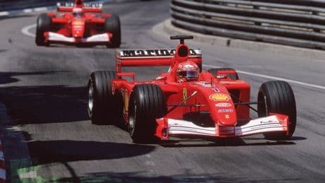 Michael Schumacher’s 2001 Monaco -winning Ferrari breaks record as it sells for whopping £13.4MILLION at auction