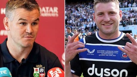 Finn Russell Lions snub buried by Johnny Sexton as ex-rivals address elephant in the room