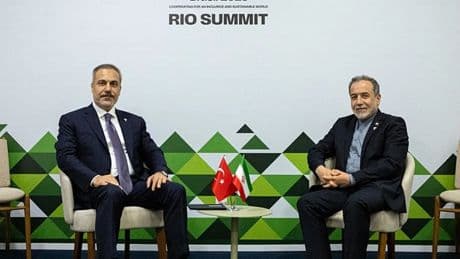 Bakan Fidan, İran Dışişleri Bakanı Arakçi ile bir araya geldi