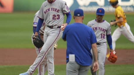 David Peterson gets shellacked, bats no-show as Mets take ugly loss to Pirates