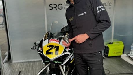 Rider in British Superbike horror crash suffers broken neck and is in ‘serious’ condition in hospital