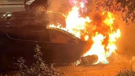 Third person arrested over arson attacks at properties linked to Keir Starmer