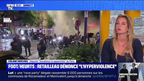 Violences dans le football: "Monsieur Retailleau est dans la surenchère", estime Céline Hervieu, députée socialiste