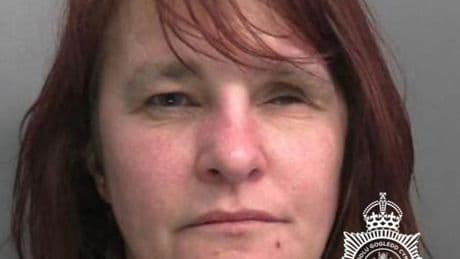 Woman who killed her boyfriend by stabbing his heart after she found him speaking to his WIFE is jailed for 16 years