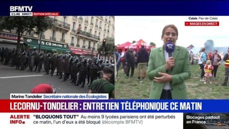 Marine Tondelier qualifie la nomination de Sébastien Lecornu à Matignon de "provocation"