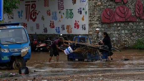 Mindestens 34 Tote bei schweren Regenfällen um Peking