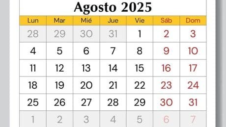 El mes de agosto se llama así por un emperador romano