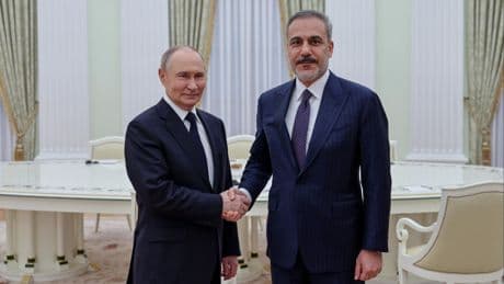 Hakan Fidan, Putin ile görüştü