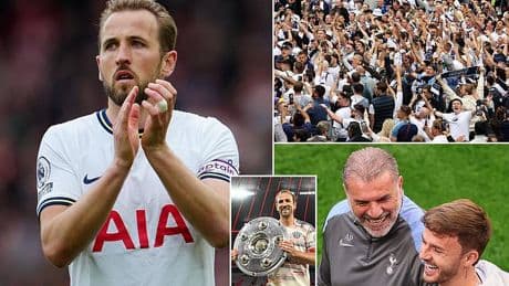 Harry Kane sends message to Spurs fans ahead of Europa League final as they look to end 17-year trophy drought against Man United - after ending his own silverware hoodoo