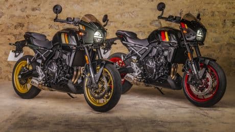 Suzuki, due moto moderne ispirate a modelli storici: GSX 8T e 8TT per palati fini