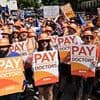 Doctors ramp up strike threats as ballot begins despite inflation-busting 5.4% pay offer from desperate Labour ministers