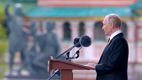 Putin, Zafer Günü töreninde: “Hakikat ve adalet bizim tarafımızda”