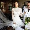 Bride Lauren Sanchez Bezos reveals wedding secrets from her very apt 'something blue' to why she changed her gown design as she gushes 'I am the luckiest woman on the planet! after marrying Jeff Bezos