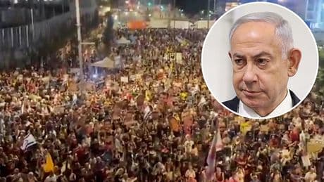 Groot protest in Israël: tienduizenden keren zich tegen Netanyahu