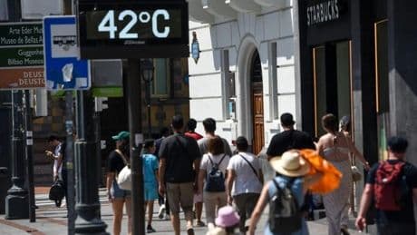 La ola de calor se recrudece en Bizkaia: alerta por máximas superiores a los 40 grados