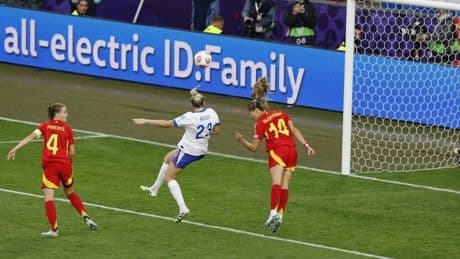 Directo | Inglaterra empata con un gol de cabeza de Alessia Russo