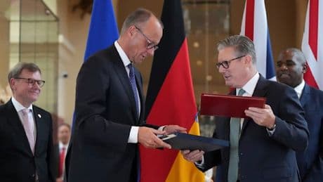 Deutschland und Großbritannien unterzeichnen Freundschaftsvertrag