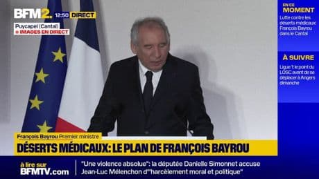 Jours imposés aux médecins: Bayrou promet une "contrepartie financière"