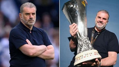 Ange Postecoglou emerges as target for two European clubs following Tottenham sacking, including Champions League side
