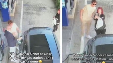 Sinner fa benzina: arrivano i tifosi ed &egrave; selfie time!
