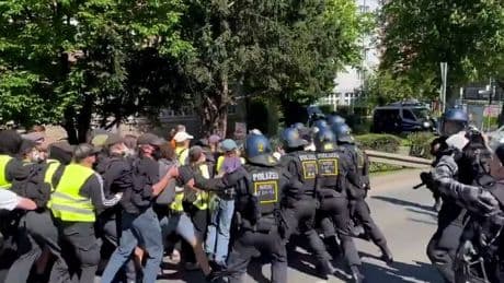 Randale am 1. Mai - Ausschreitungen bei Neonazi-Demo