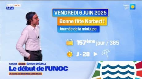 La météo de Colas du vendredi 6 juin 2025