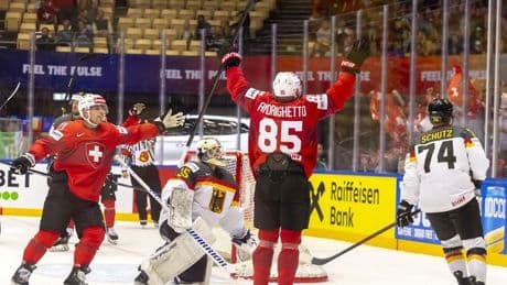 Eishockey-Weltmeisterschaft: Deutschland verliert viertes Vorrundenspiel gegen die Schweiz