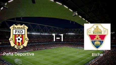 La Peña Deportiva y el Elche Ilicitano reparten los puntos tras empatar a uno