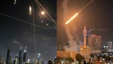 Noche de pánico en Israel por el contraataque con misiles de Irán