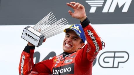 MotoGP-Dominator siegt auf Sachsenring - Marquez-Triumph mit Liebesbotschaft