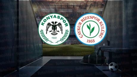Tümosan Konyaspor-Çaykur Rizespor maçı ne zaman, saat kaçta ve hangi kanalda?