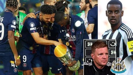 Newcastle renew interest in PSG star as club continue striker search amid Alexander Isak's attempt to force move to Liverpool