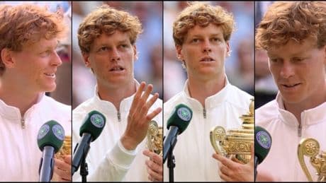 Sinner incredibile, sfotte il fratello davanti a tutta Wimbledon: &ldquo;Ecco perch&eacute; sei venuto&rdquo;