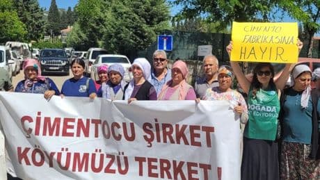 Çimento fabrikasının ÇED sürecine itiraz