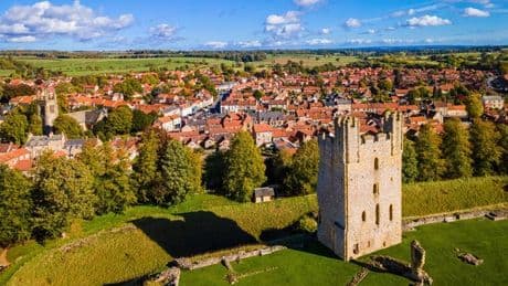 Quiet market town with castle ruins that 'everyone should visit'
